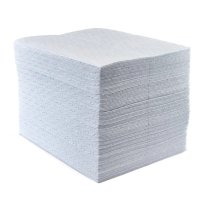 Oil Spill Pads with Polythene Wrap For Internal and External Use (Pack of 100)