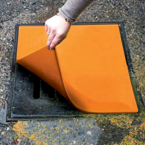 Thick Plastic Reusable & Removable Drain Cover